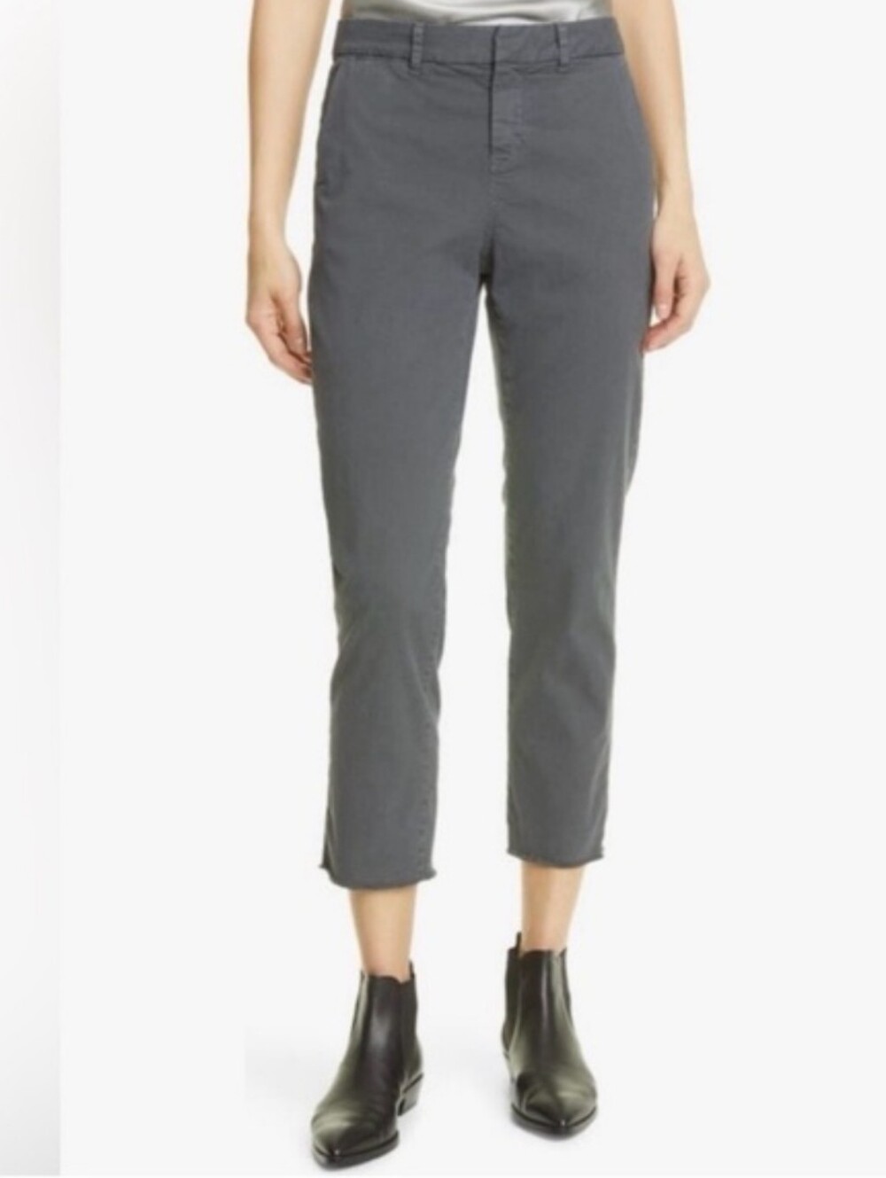 Nili Lotan Montauk Pants Gray Womens 4